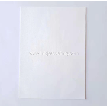 A4 Digital Inkjet Printing Photo Canvas Paper Sheet